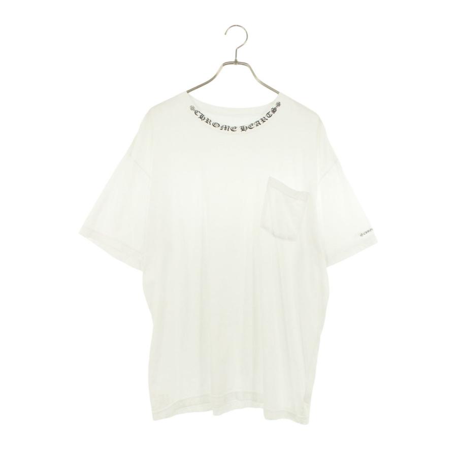 CHROME HEARTS クロムハーツ サイズ:XL CH T-SHRT 1 ネックロゴ  