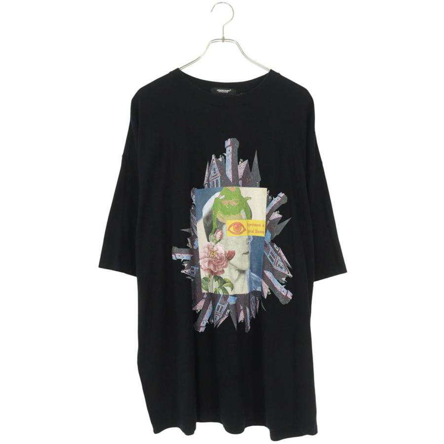 アンダーカバー サイズ:4  UC1D4893-1 キャッスルカレッジビッグTシャツ 中古 BS99 UNDERCOVER（アンダーカバー） サイズ:4 UC1D4893-1 キャッスル