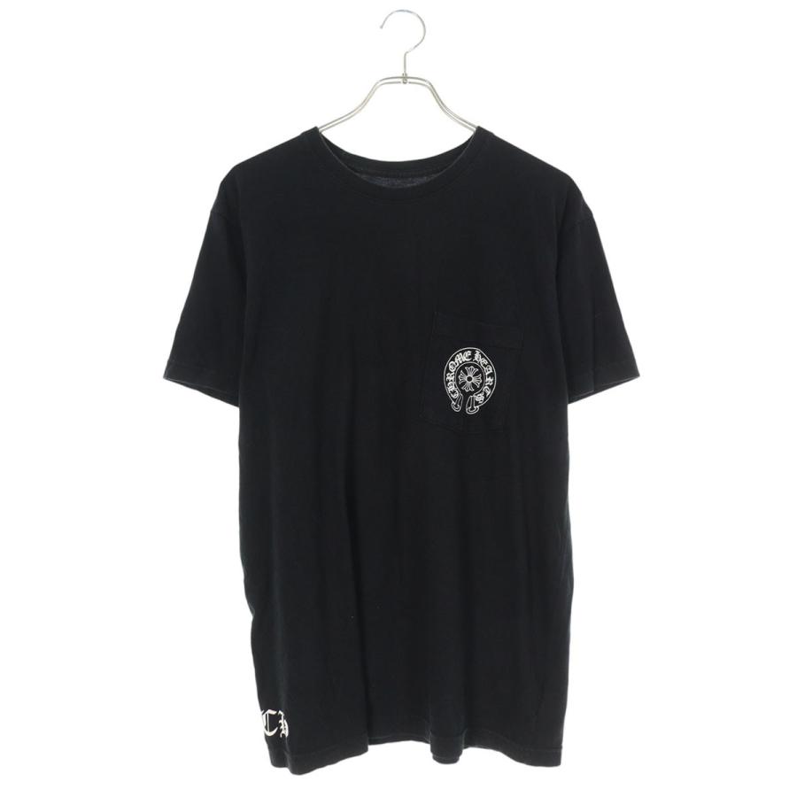 CHホースシューロゴ/ネックロゴ Chrome Hearts Tシャツ Lサイズ