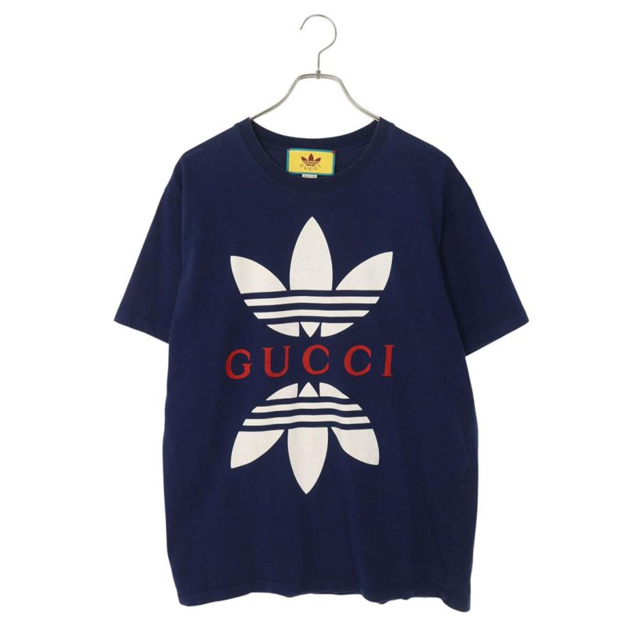GUCCI（グッチ） サイズ:S 548334 XJEMJ アディダスロゴプリントT