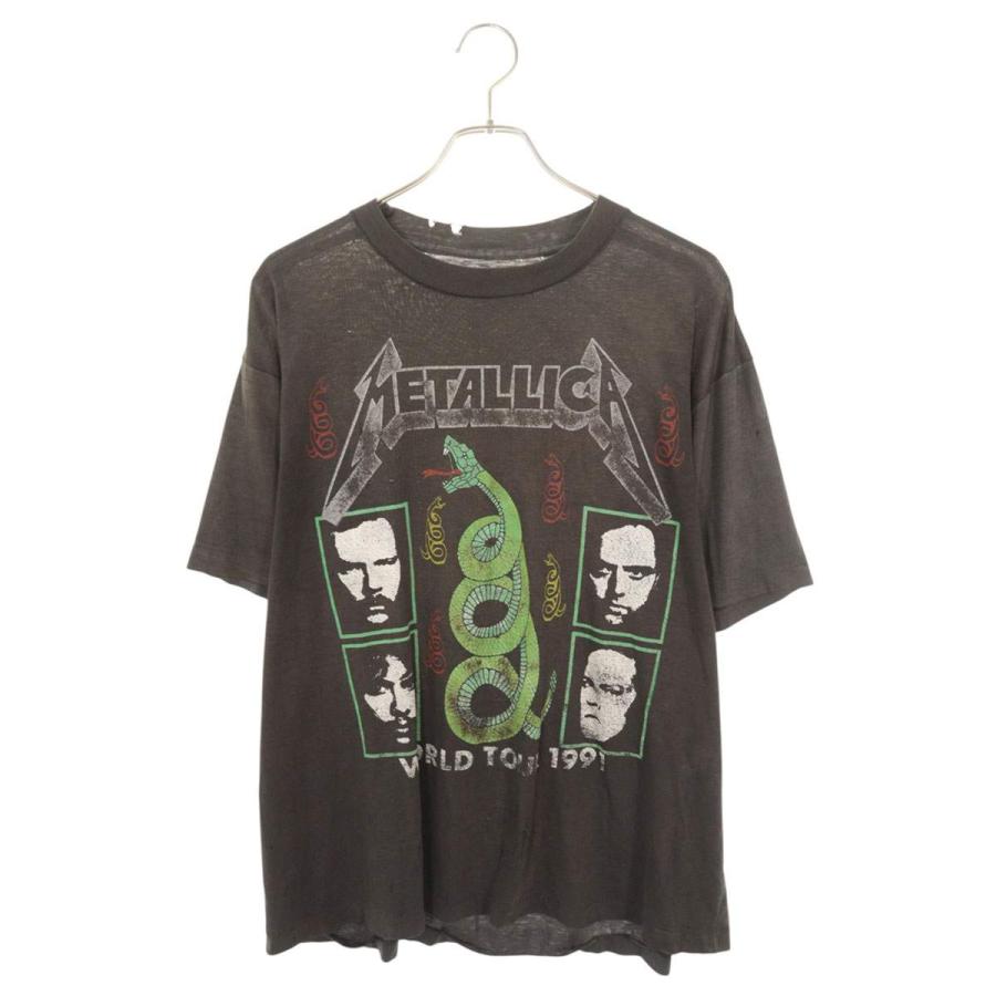 ヴィンテージ   LLICA メタリカ WORLD TOUR 1991Tシャツ 中古 BS55 ヴィンテージ METALLICA メタリカ WORLD TOUR 1991Tシャツ 中古 BS55