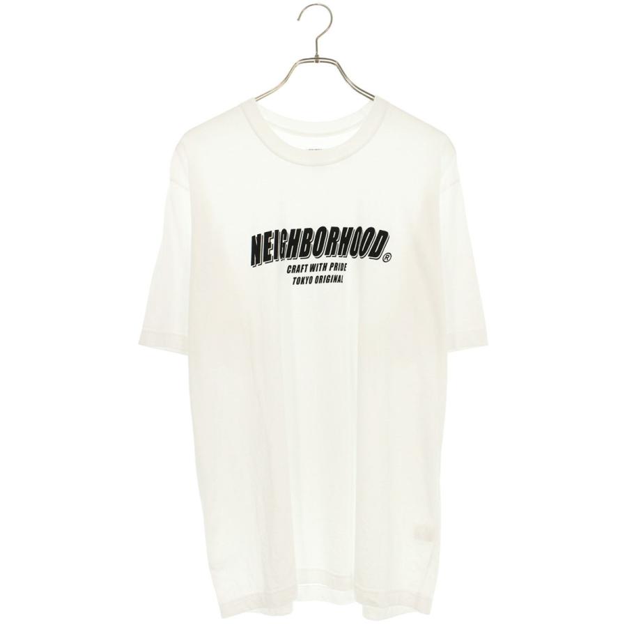 ネイバーフッド サイズ:S 24SS 241YANH-CSM03 襟付きロゴ刺繍長袖