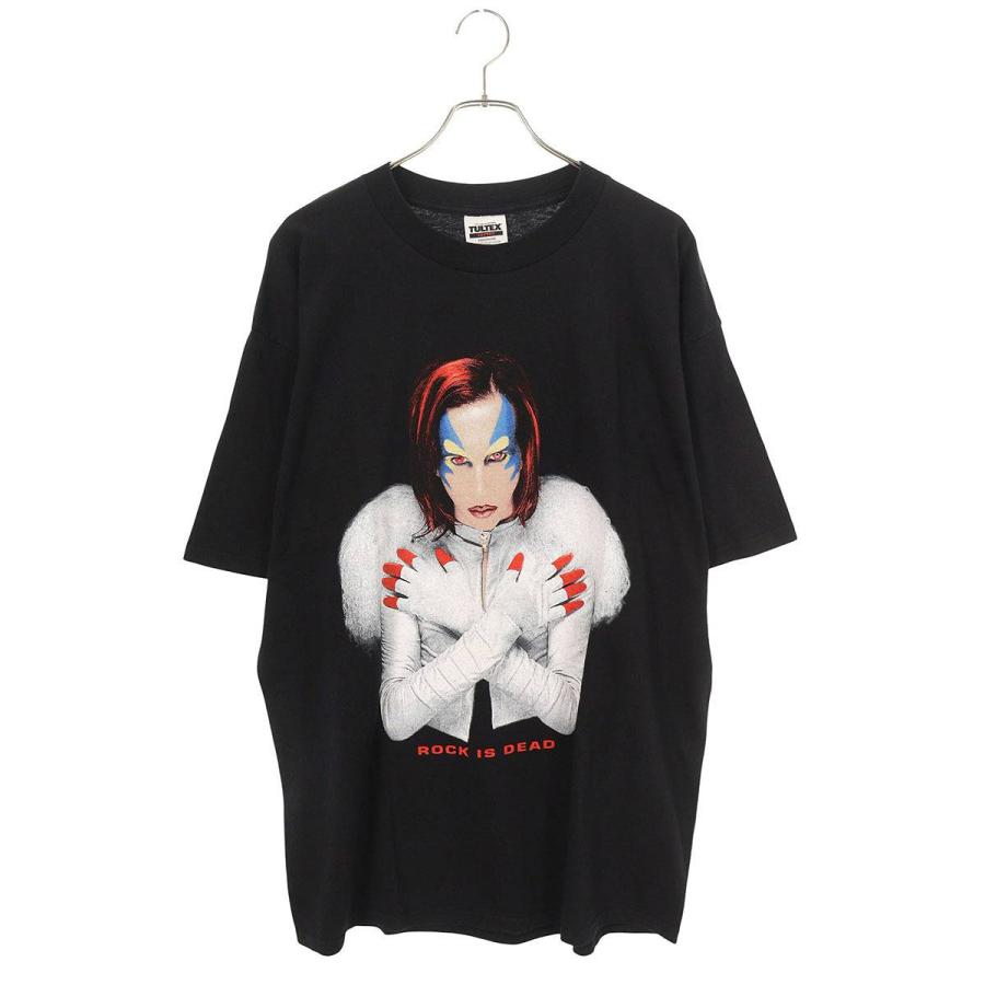 ヴィンテージ サイズ:XL  Marilyn Manson ROCK IS DEADTシャツ 中古 SB01 ヴィンテージ サイズ:XL Marilyn Manson ROCK IS DEADTシャツ 中古