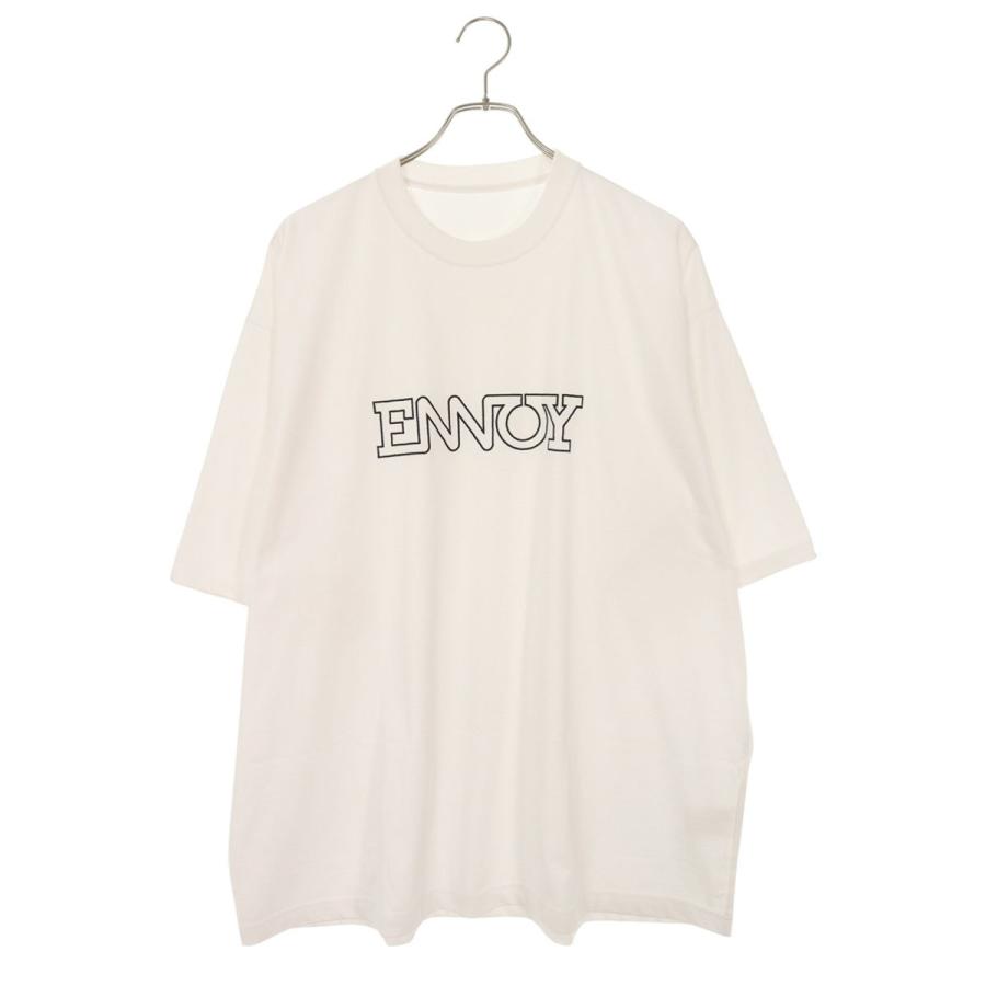 ザエンノイプロフェッショナル サイズ:XL  SS24BRENCT01NTL ロゴTシャツ 中古 BS99 ザエンノイプロフェッショナル サイズ:XL SS24BRENCT01NTL ロゴTシャツ