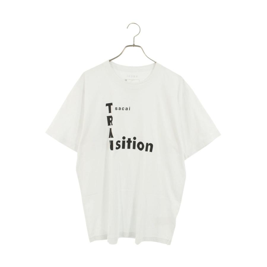 サカイ サイズ:4  21-0291S プリントTシャツ 中古 BS99 sacai（サカイ） サイズ:4 21-0291S プリントTシャツ 中古 BS99