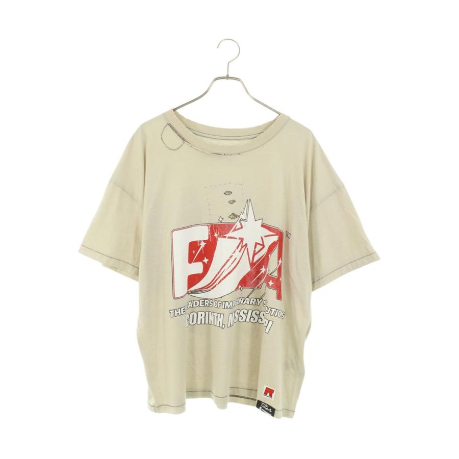 リヴィントンロイレビス サイズ:L  25SS  FOUDING NARRATIVE TEE ヴィンテージ加工プリントTシャツ 中古 SB01 リヴィントンロイレビス サイズ:L 25SS FOUDING NARRATIVE TEE