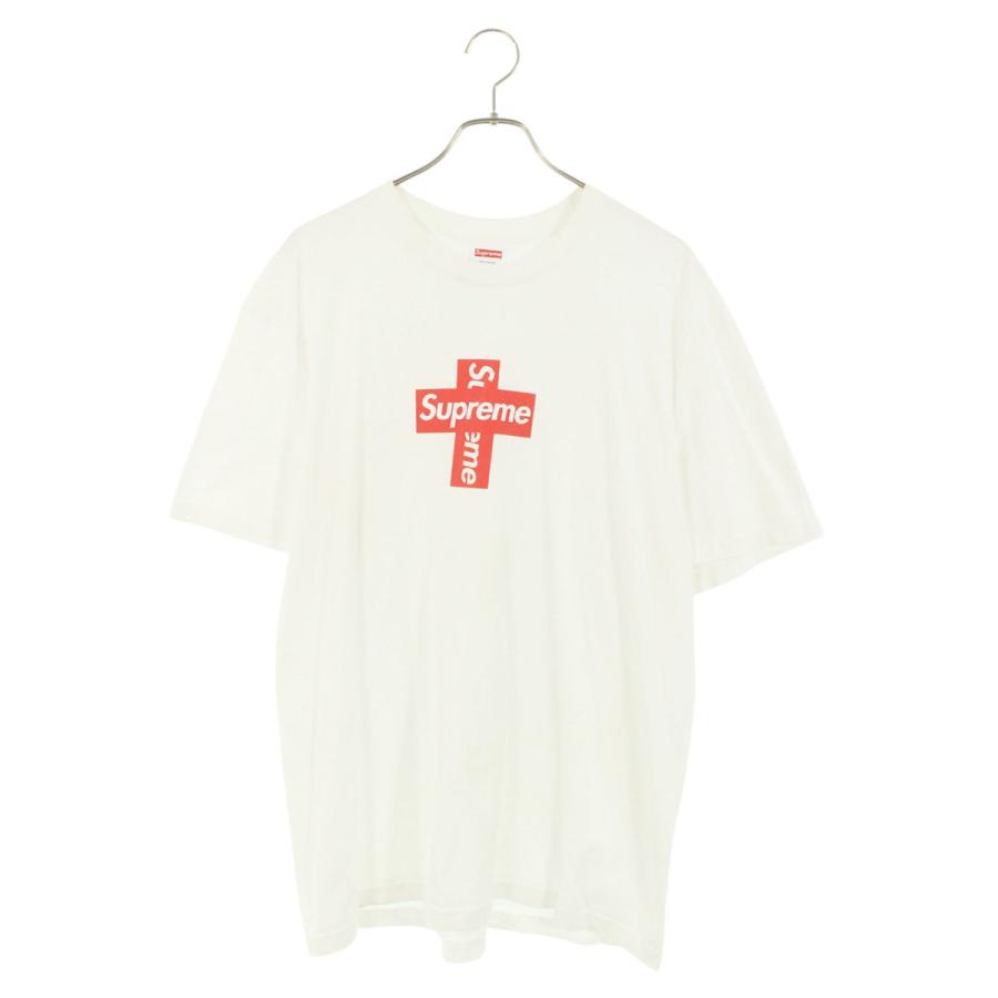 Supreme（シュプリーム） サイズ:L 20AW Cross Box Logo Tee クロス