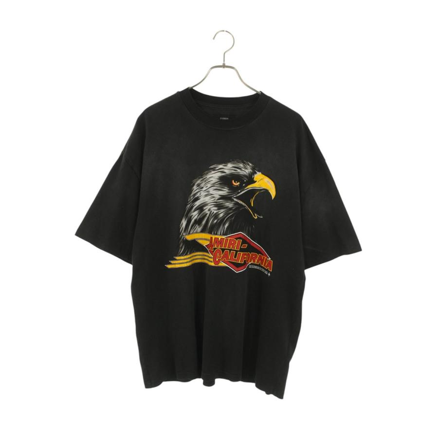 アミリ サイズ:M  25AW  EAGLE OVERSIZED TEE AMJYTE1209 イーグルプリントオーバーサイズTシャツ 中古 SB01 AMIRI（アミリ） サイズ:M 25AW EAGLE OVERSIZED TEE AMJYTE1209