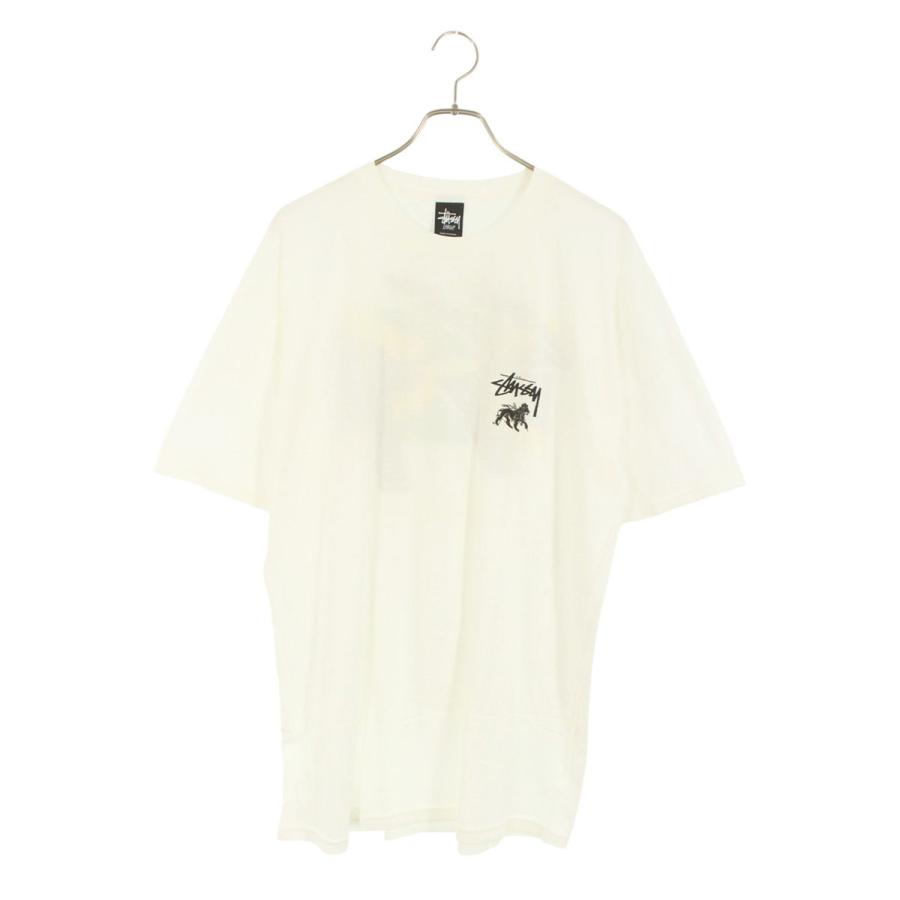 STUSSY ステューシー サイズ:L ジャマイカプリントTシャツ 中古