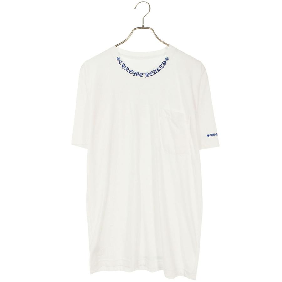 CHROME HEARTS クロムハーツ サイズ:M CH T-SHRT 1 ネックロゴTシャツ 