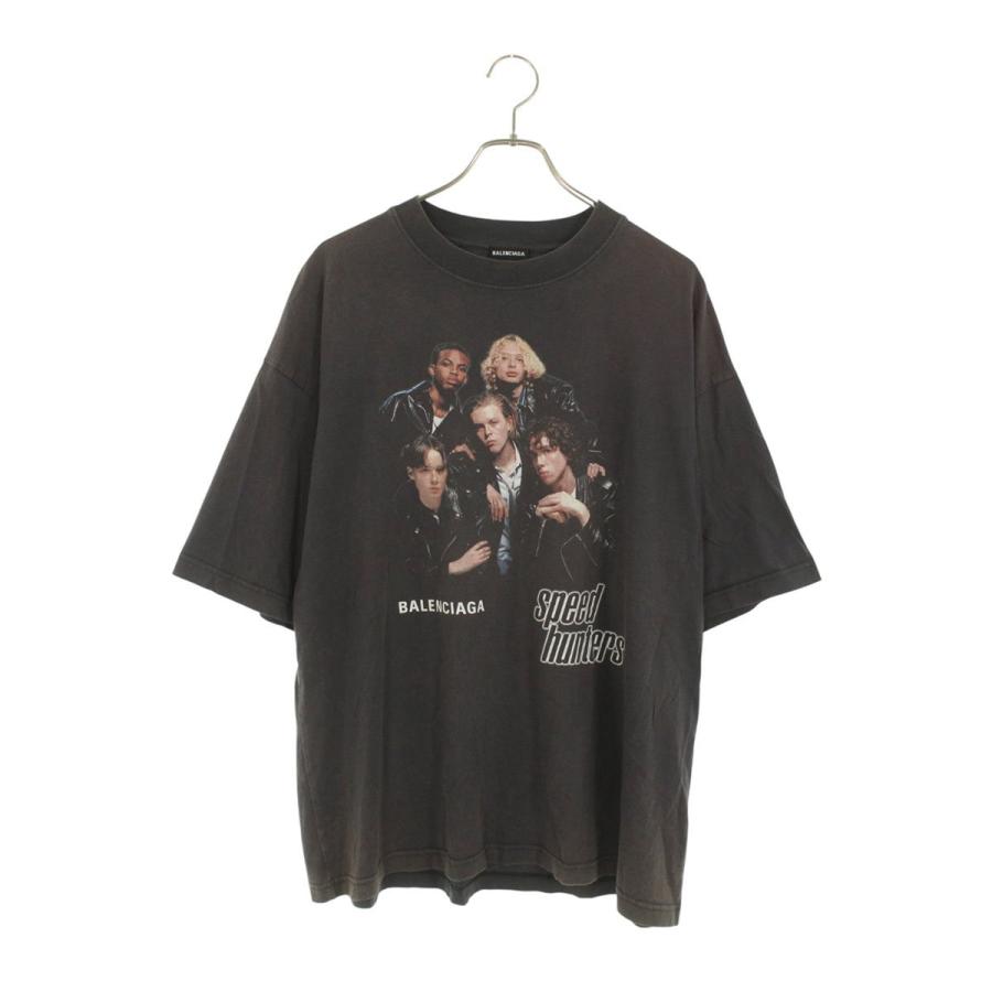 バレンシアガ サイズ:M  541877 TCV38 スピードハンターズプリントTシャツ 中古 SB01 BALENCIAGA（バレンシアガ） Tシャツ サイズ:M 541877 TCV38 スピード