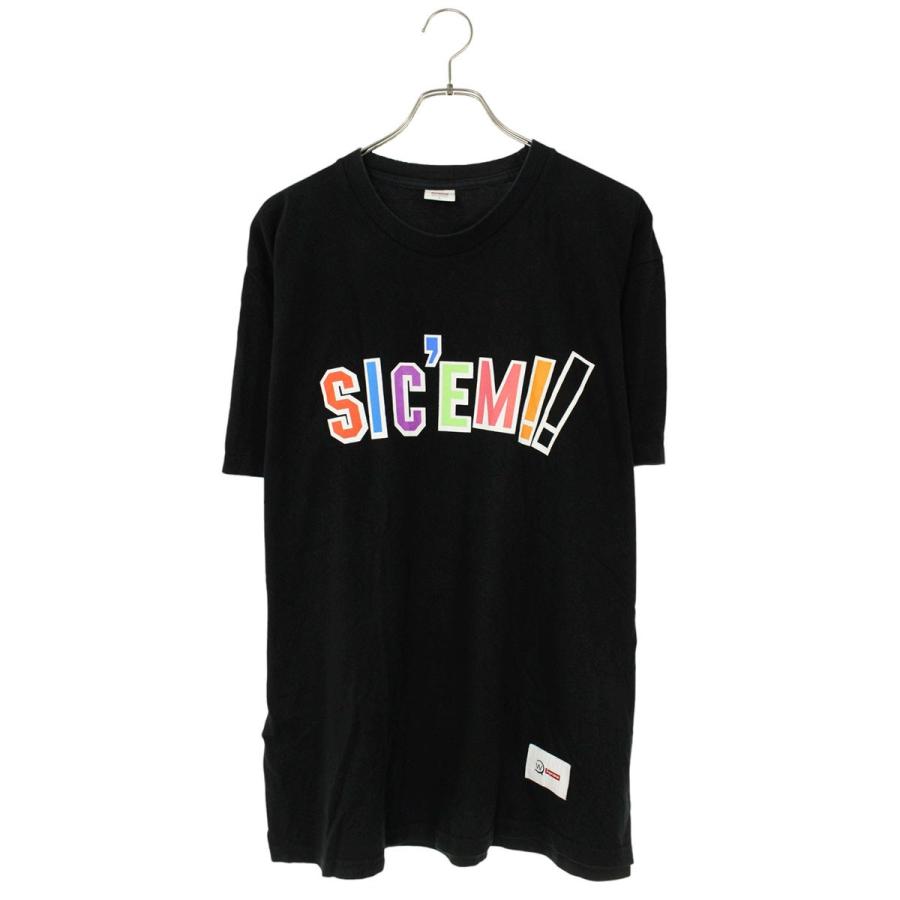 シュプリーム  ダブルタップス サイズ:L  21AW  Sic'em! Tee フロントプリントTシャツ 中古 BS99 Supreme（シュプリーム） Tシャツ ダブルタップス サイズ:L 21AW Sic