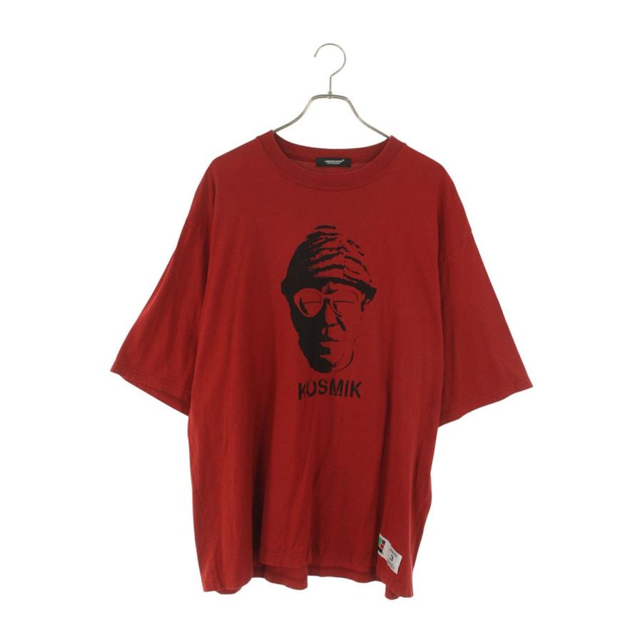 アンダーカバー サイズ:3  UC1C4806-5 フロントプリントTシャツ 中古 BS99 UNDERCOVER（アンダーカバー） サイズ:3 UC1C4806-3 プリントTシャツ