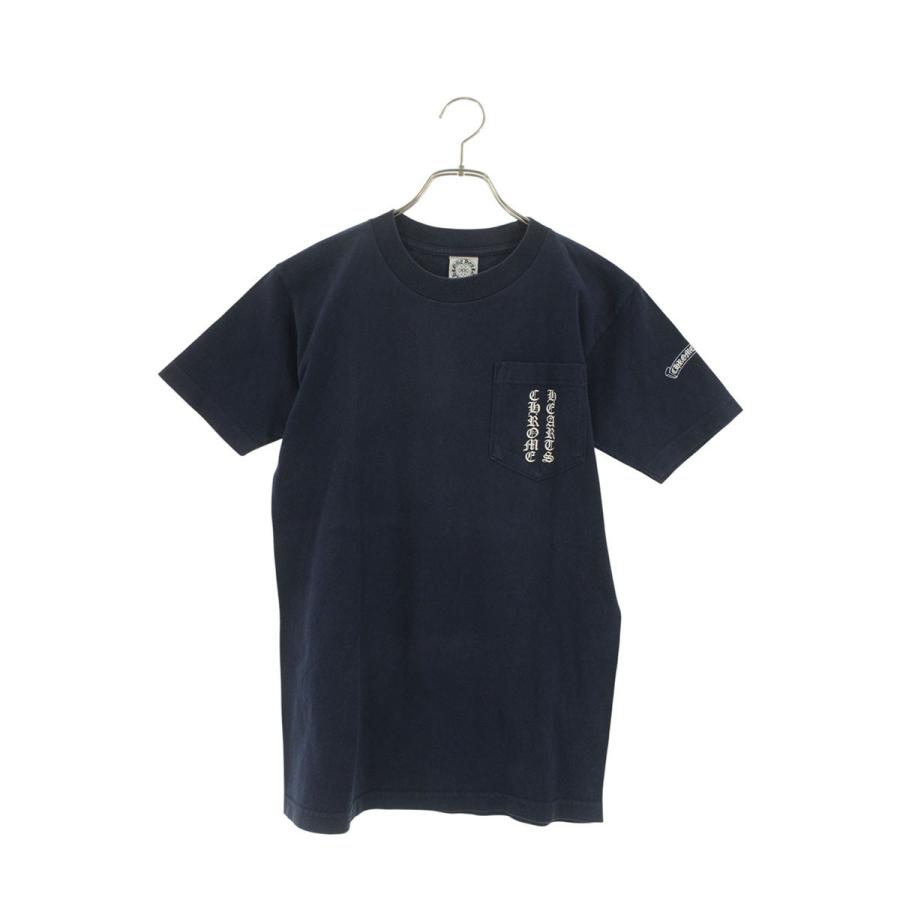 クロムハーツ サイズ:S  CH S S  1 バックラベルプリントTシャツ 中古 SJ02 CHROME HEARTS（クロムハーツ） Tシャツ サイズ:S CH S S 1 バック