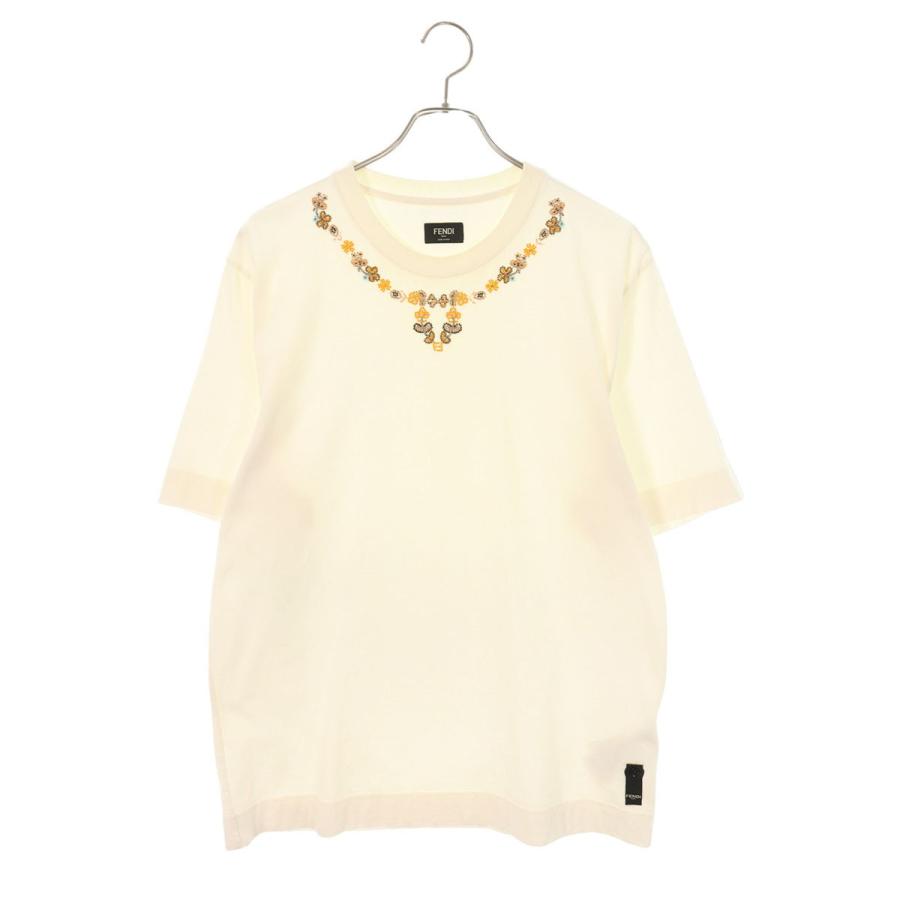 フェンディ サイズ:M FY0936 ロゴデザインTシャツ 中古 BS99