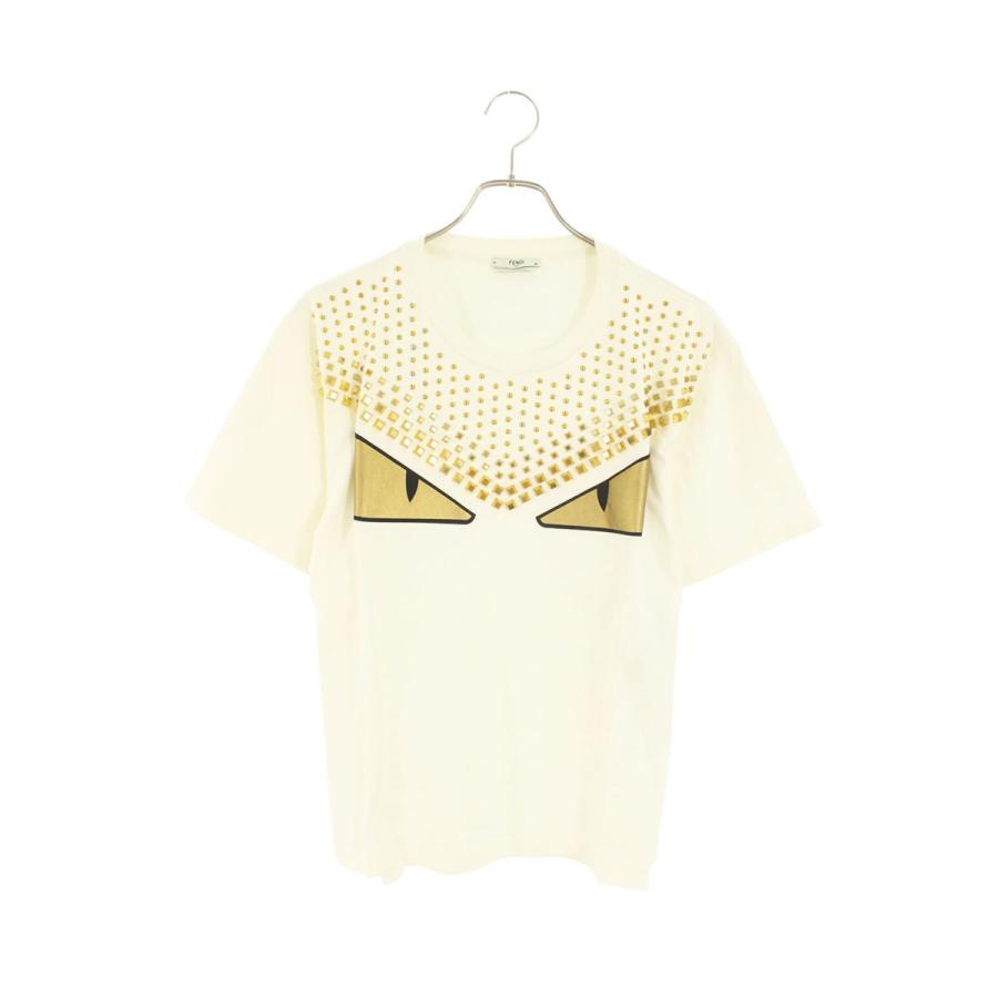 FENDI（フェンディ） Tシャツ サイズ:XXS FAF077 A6MI メタルスタッズ 