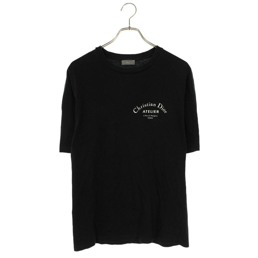 ディオール Tシャツ サイズ:XS 863J621I2712 アトリエロゴTシャツ 中古 