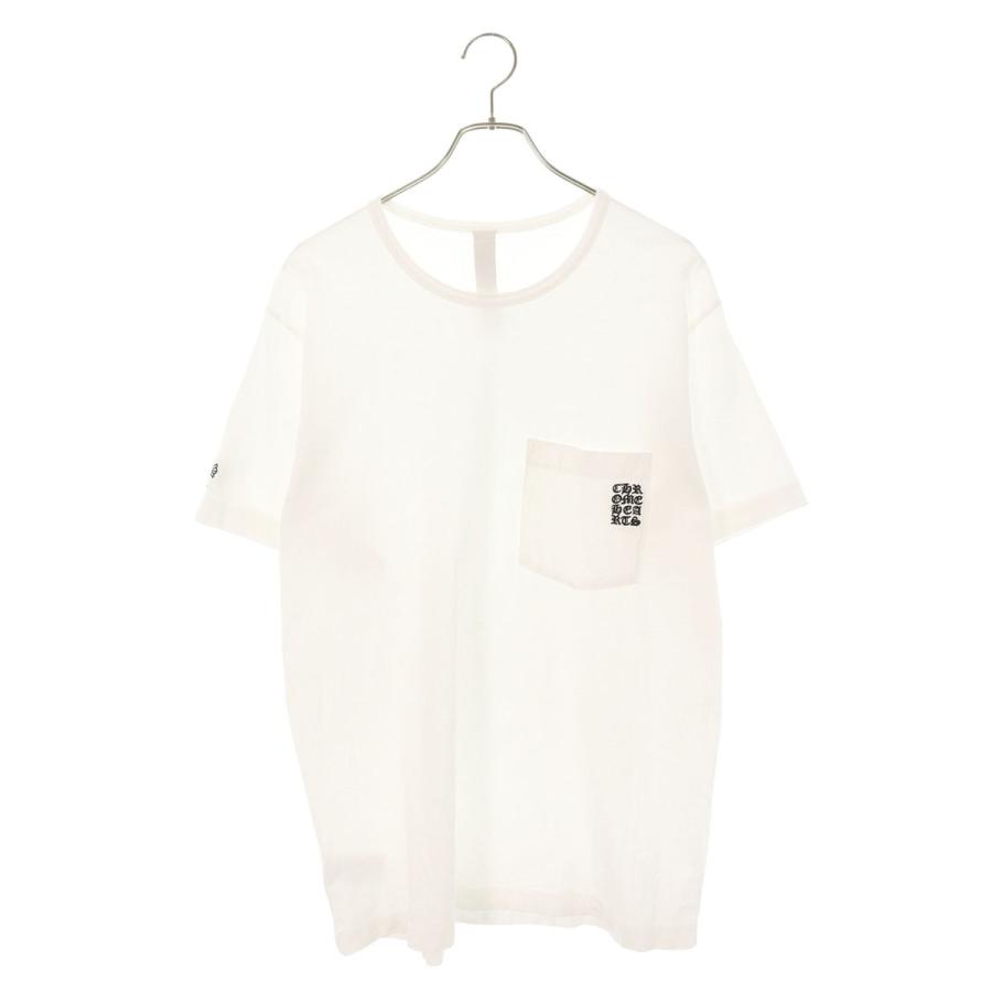 クロムハーツ サイズ:S  Y NOT ハイネックCH刺繍Tシャツ 中古 GZ11 CHROME HEARTS（クロムハーツ） Tシャツ サイズ:XL Y NOT ロゴ刺繍