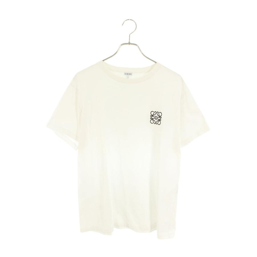 LOEWE（ロエベ） サイズ:M H6109230CR アナグラム刺繍Tシャツ 中古