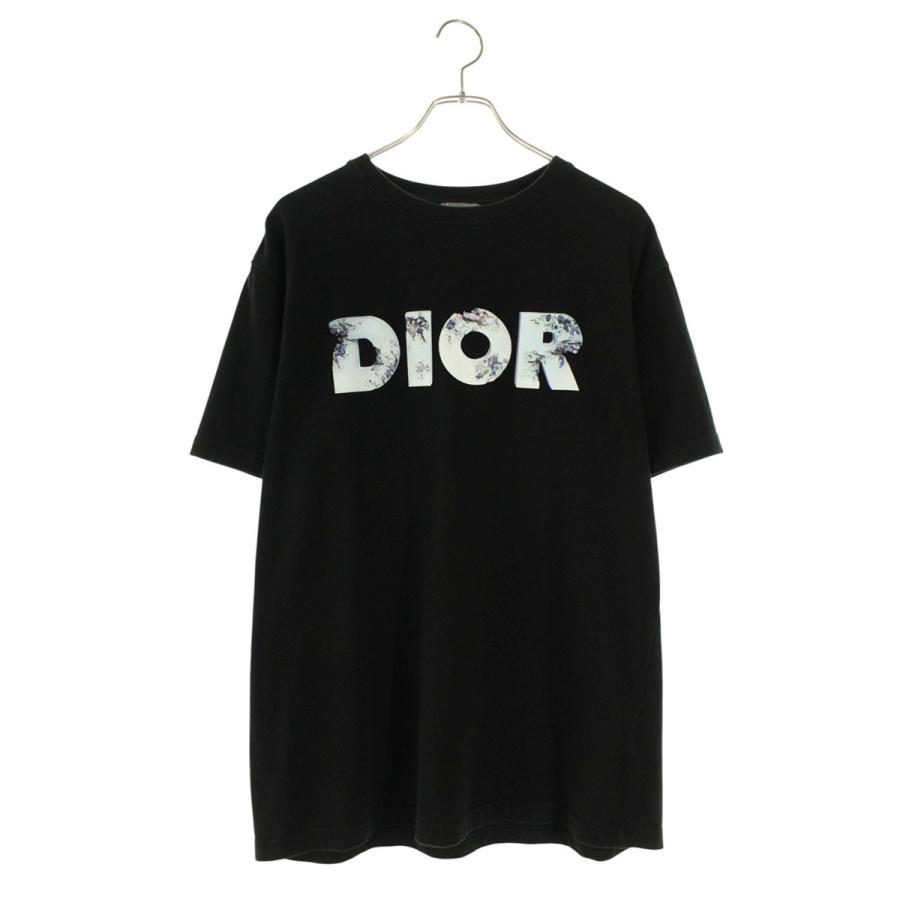 ディオール サイズ:M 0234J615B0554 ロゴプリントTシャツ 中古 OM10 