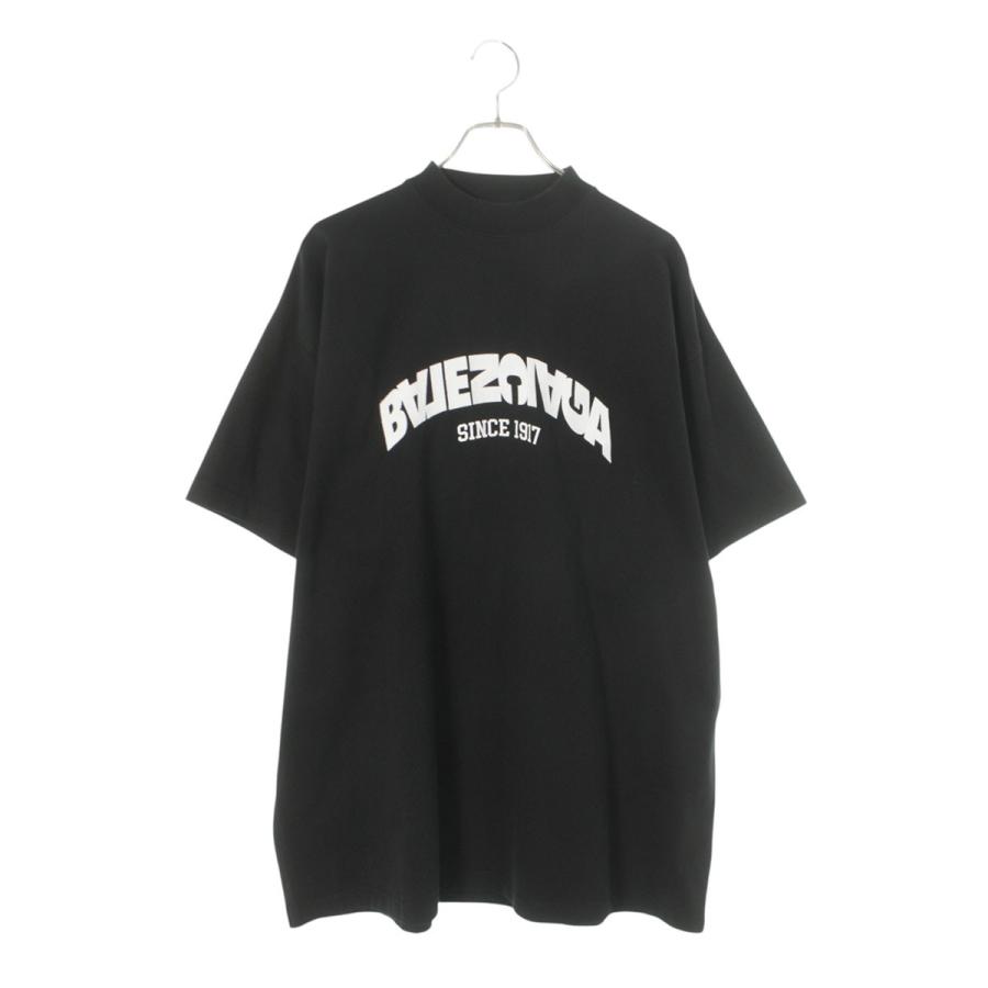 BALENCIAGA（バレンシアガ） Tシャツ サイズ:3 739028 TPVF9 ロゴ刺繍T
