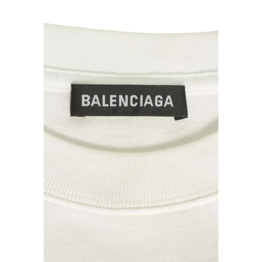 BALENCIAGA（バレンシアガ） Tシャツ サイズ:L 612966 TIVD1 NEWSロゴ