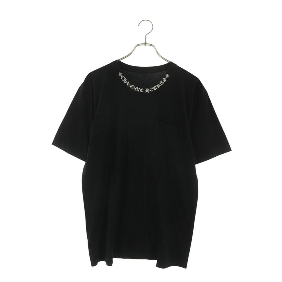 新品クロムハーツLサイズ CHROME HEARTS（クロムハーツ） サイズ:L CH T-SHRT 1 ネックロゴ