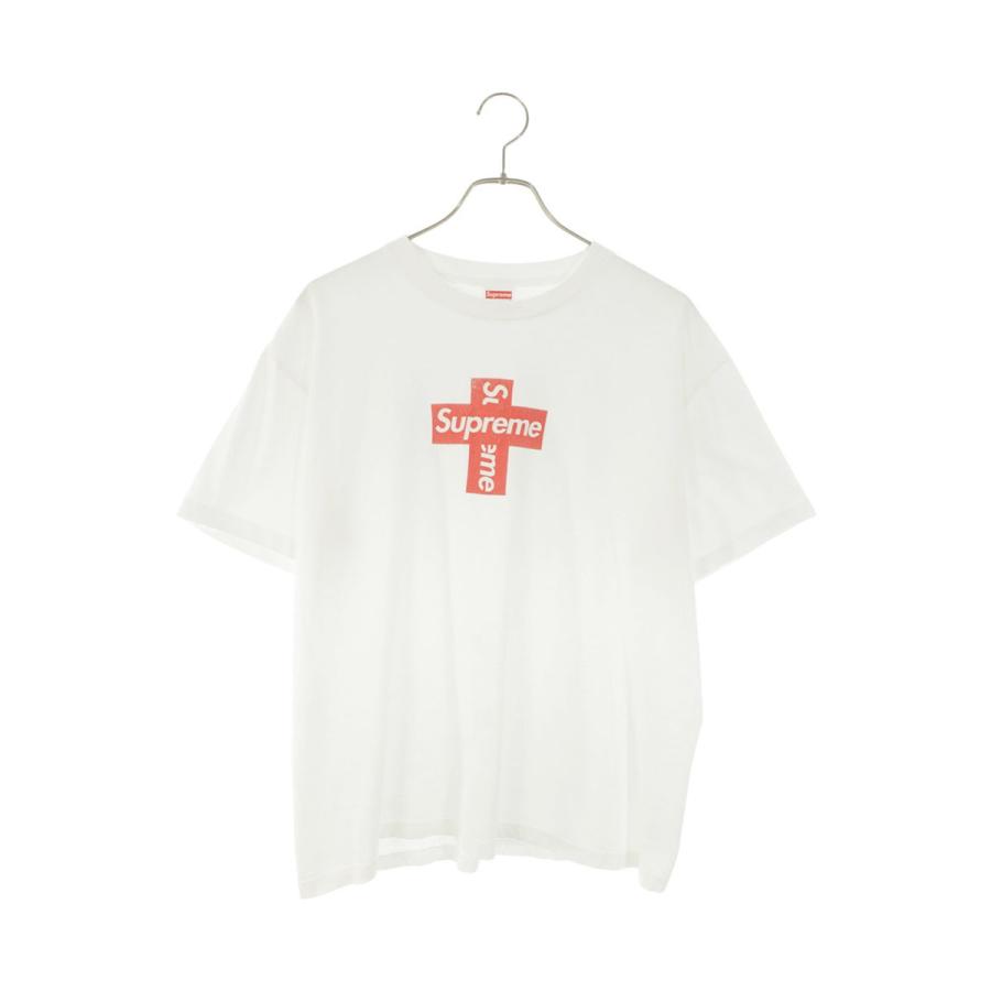 シュプリーム Tシャツ Supreme Cross Box Logo Supreme（シュプリーム） サイズ:L Cross Box Logo Tee クロスボックス