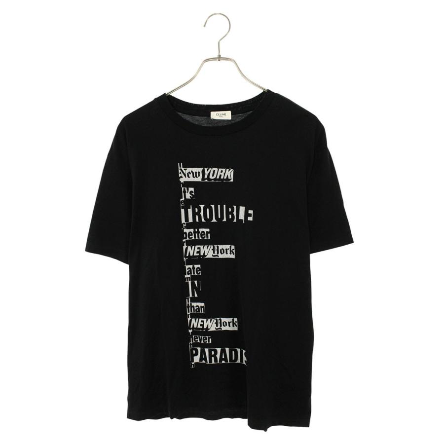 CELINE（セリーヌ） Tシャツ サイズ:S 2X73L671Q レタリングロゴ