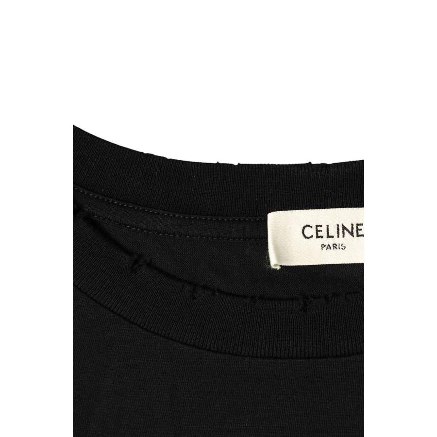 CELINE（セリーヌ） Tシャツ サイズ:S 2X73L671Q レタリングロゴ