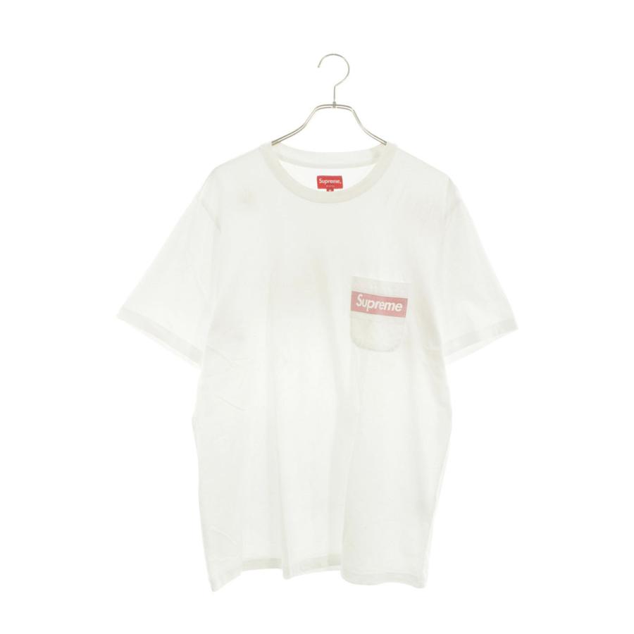 Supreme（シュプリーム） Tシャツ サイズ:M 19SS Mesh Stripe Pocket 