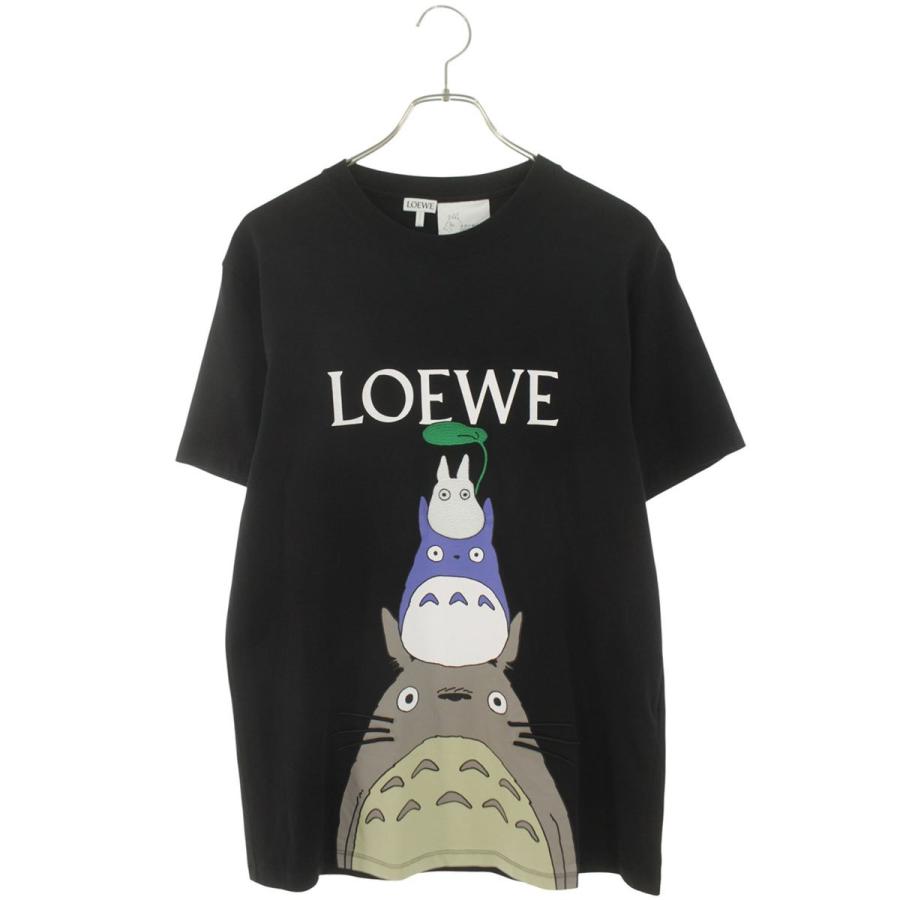 LOEWE（ロエベ） サイズ:L S848Y22X01 ロゴキャラクター刺繍Tシャツ