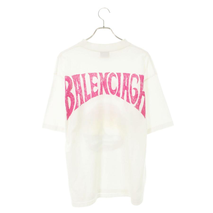 BALENCIAGA（バレンシアガ） サイズ:M 764235 TPVL9 ロゴプリントT 