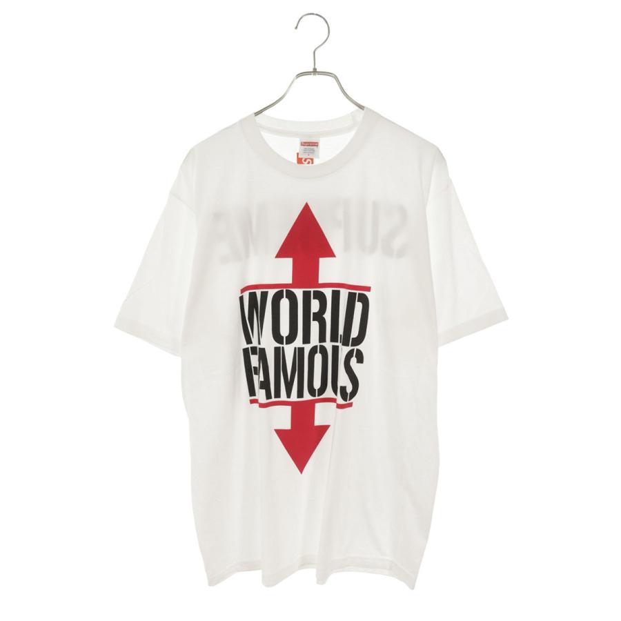 Supreme（シュプリーム） Tシャツ サイズ:L World Famous Tee フロント