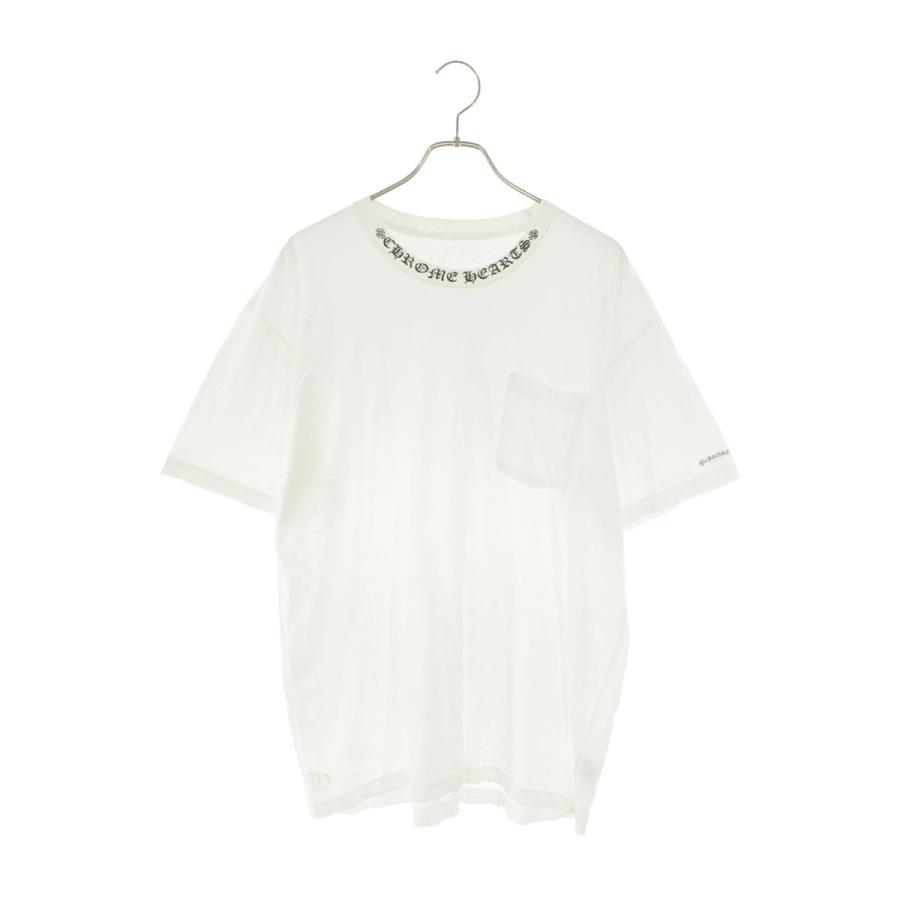 【年末セール】31日まで 新品未使用クロムハーツROLLER SKATEtシャツ CHROME HEARTS（クロムハーツ） サイズ:XL CH T-SHRT 1 ネックロゴ