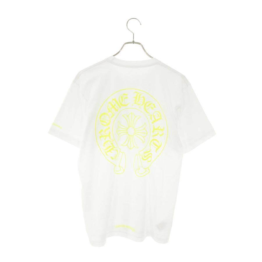 CHROME HEARTS（クロムハーツ） サイズ:M Horseshoe Tee White Yellow 