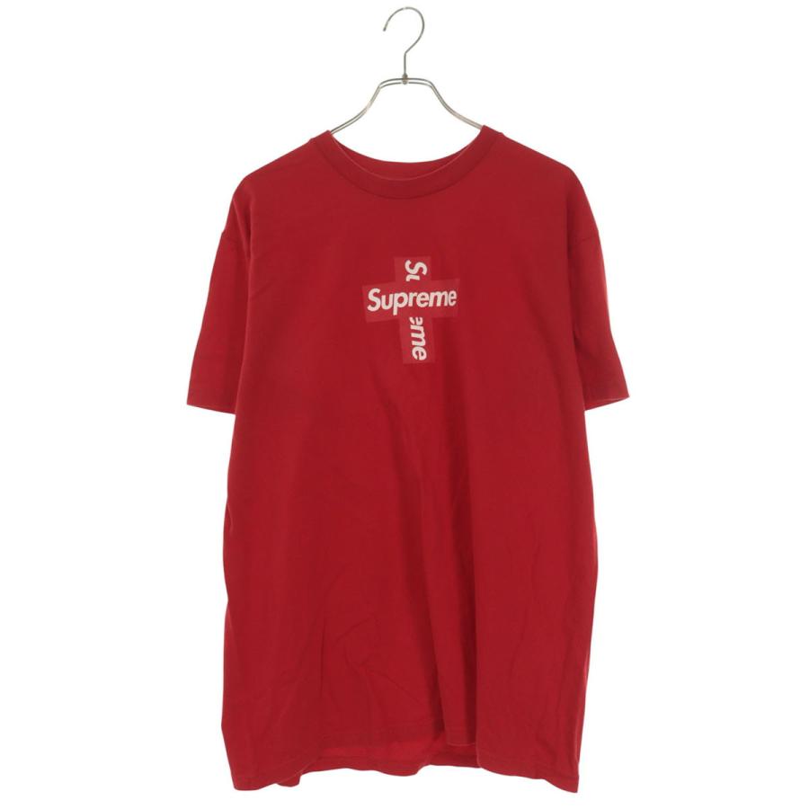 Supreme（シュプリーム） サイズ:L 20AW Cross Box Logo Tee クロス 
