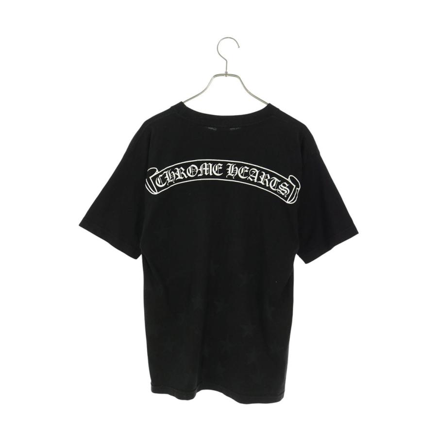 CHROME HEARTS ブラック Tシャツ サイズ2 CHROME HEARTS（クロムハーツ） サイズ:M CH T-SHRT 2 スター総柄
