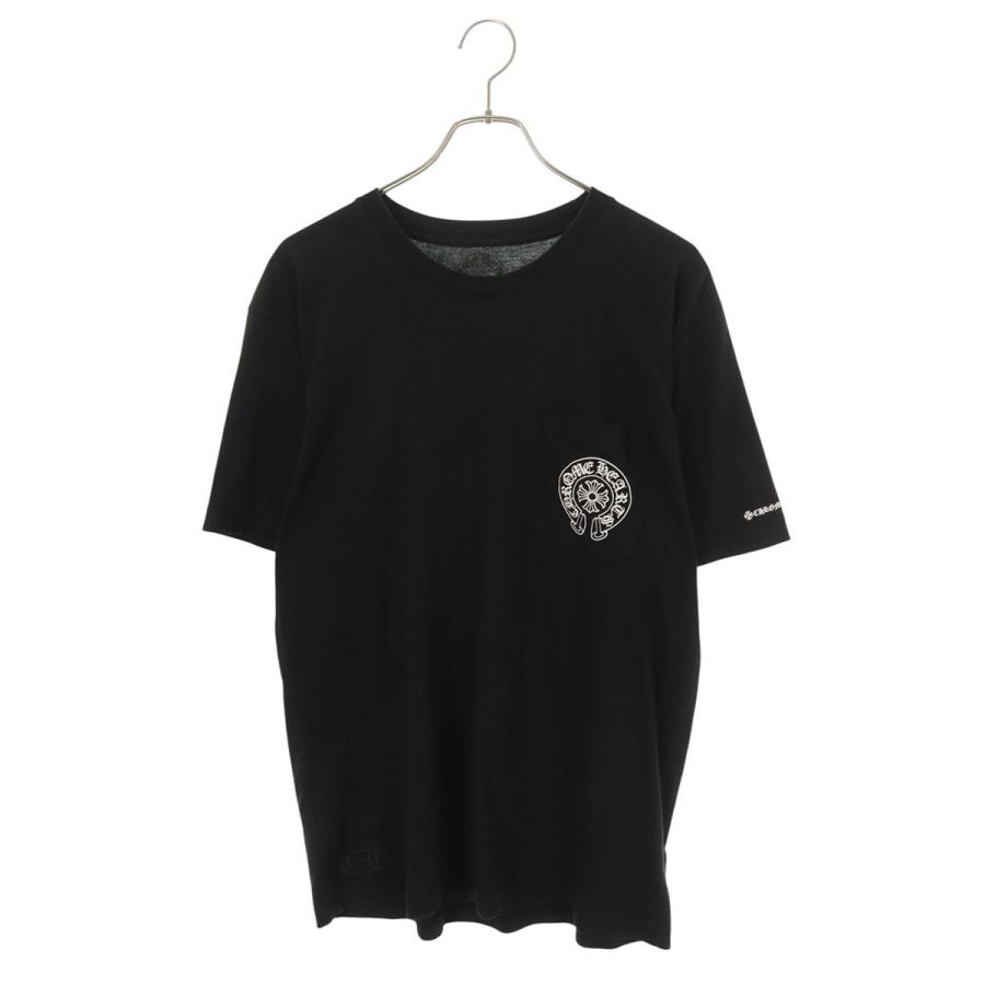 クロムハーツ 　ホースシュープリント　ガーメンツ　ガーメント CHROME HEARTS（クロムハーツ） サイズ:L CH T-SHRT 1 バックホース