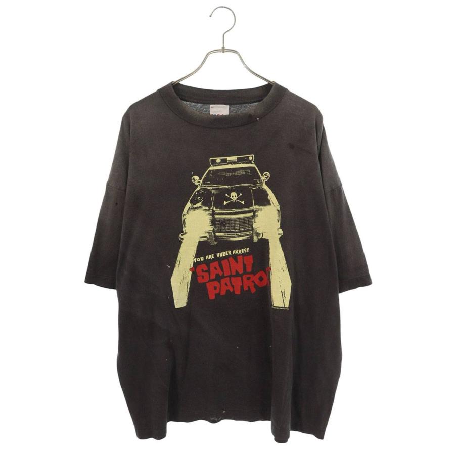 SAINT Mxxxxxx Tシャツ ヴィンテージ加工 XL SAINT Mxxxxxx（セントマイケル） サイズ:XXL SM-HR1-0000-017