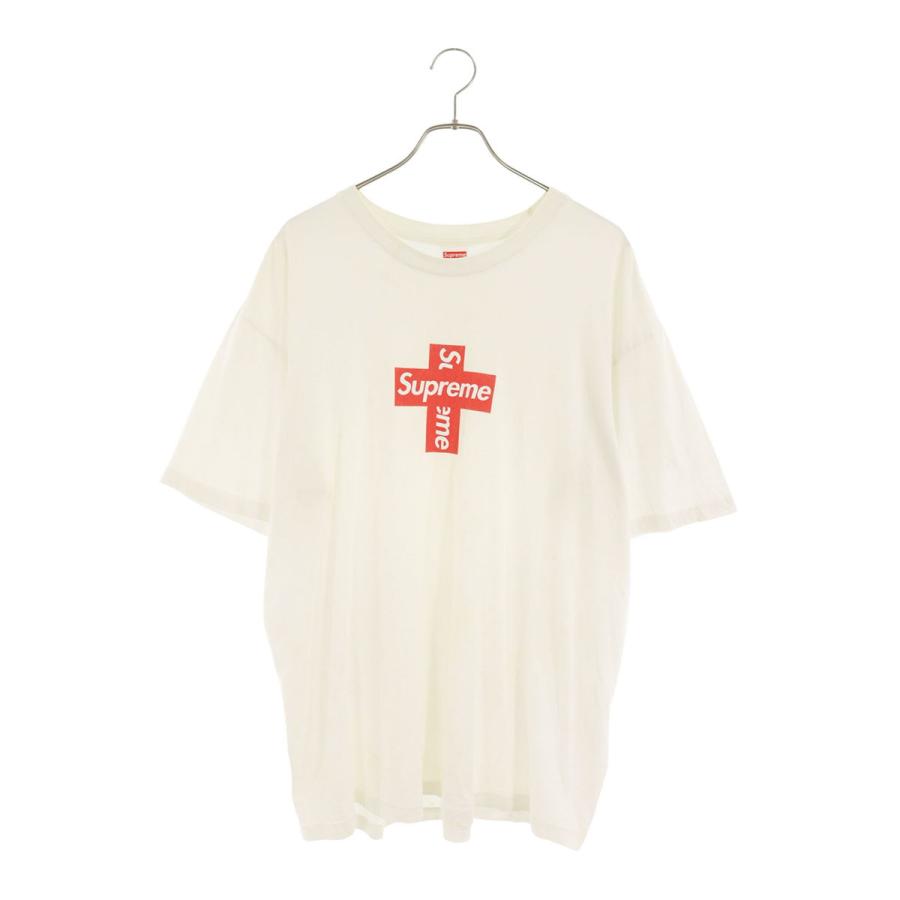 Supreme Cross Box Logo Tee Mサイズ Supreme Cross Box Logo Tee Red