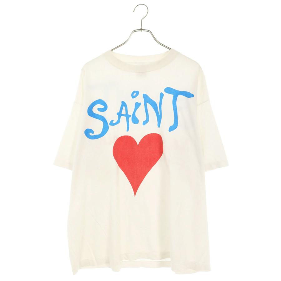 SAINT Mxxxxxx Tシャツ ヴィンテージ加工 XL SAINT Mxxxxxx（セントマイケル） サイズ:XL 26AW SM-MK1-0000-011