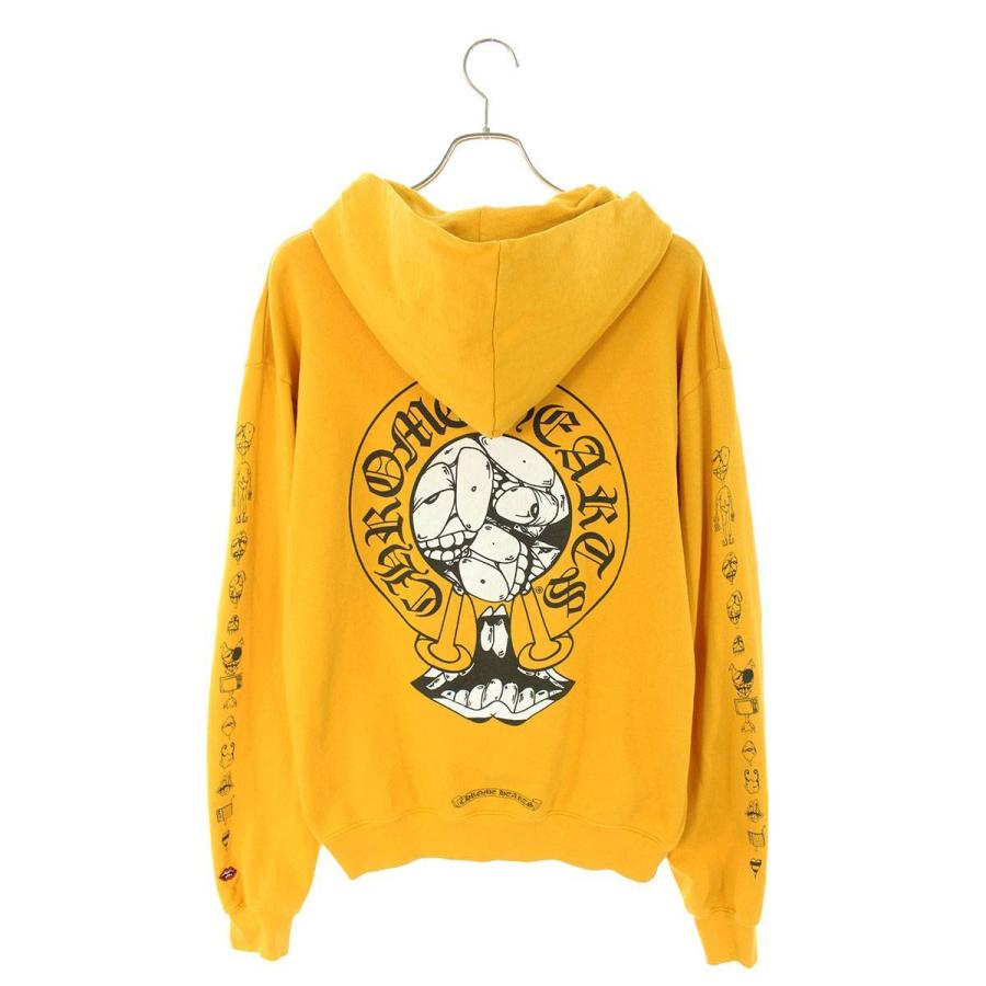 クロムハーツ Chrome Hearts PPO mustard HD PLVR サイズ:M MATTY BOYバックプリントプルオーバーパーカー 中古 SS07 :10625-201218-0020:RINKAN 通販 クロムハーツ メンズ ソックス 新品 黄青白