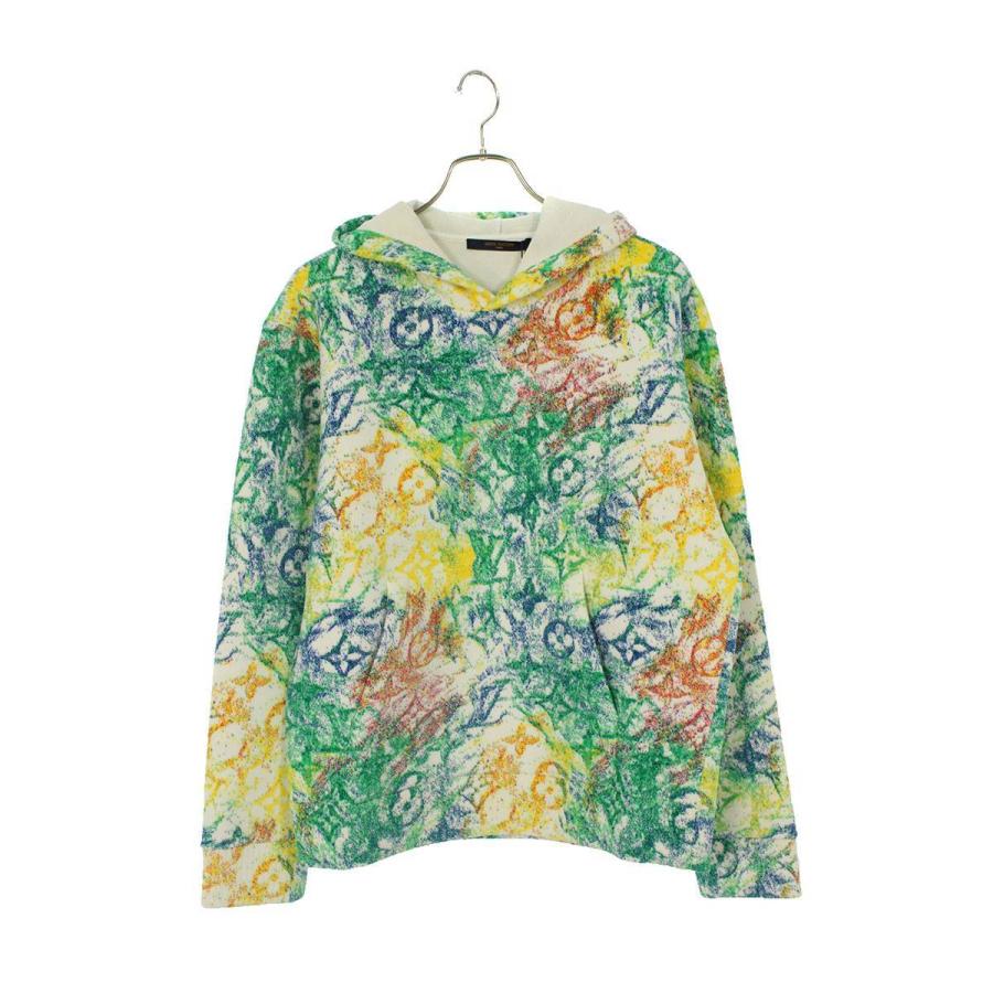 メーカー包装済 ルイヴィトンヴァージルアブロー Louisvuitton Virgil Abloh 21ss Rm211m Zmj Hky18wサイズ Sモノグラムパーカー Om10 信頼 Zoetalentsolutions Com