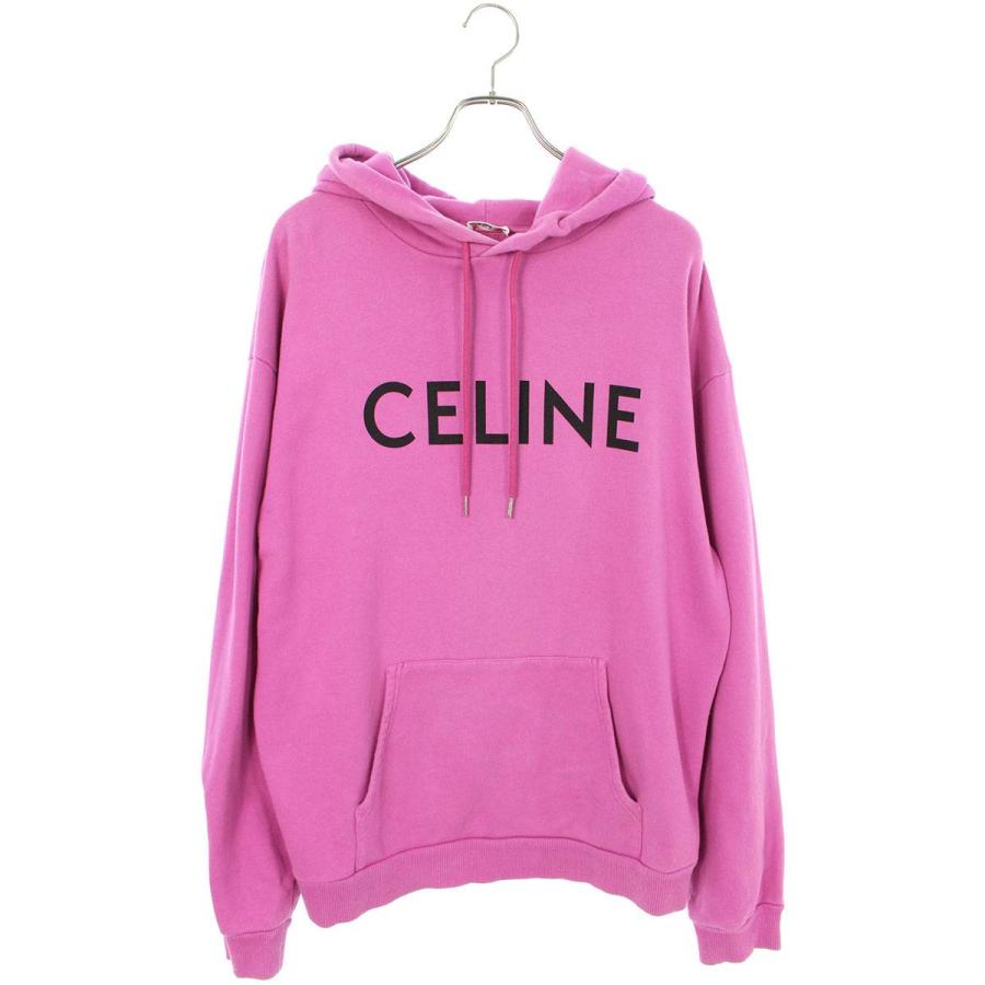 CELINE セリーヌ パーカー 21SS サイズ:XL クラシックロゴルーズ CELINE セリーヌ パーカー 21SS サイズ:XL クラシックロゴルーズ