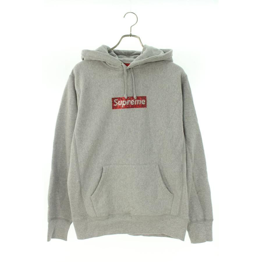 シュプリーム SUPREME Swarovski Hooded Sweatshirt サイズ:M 
