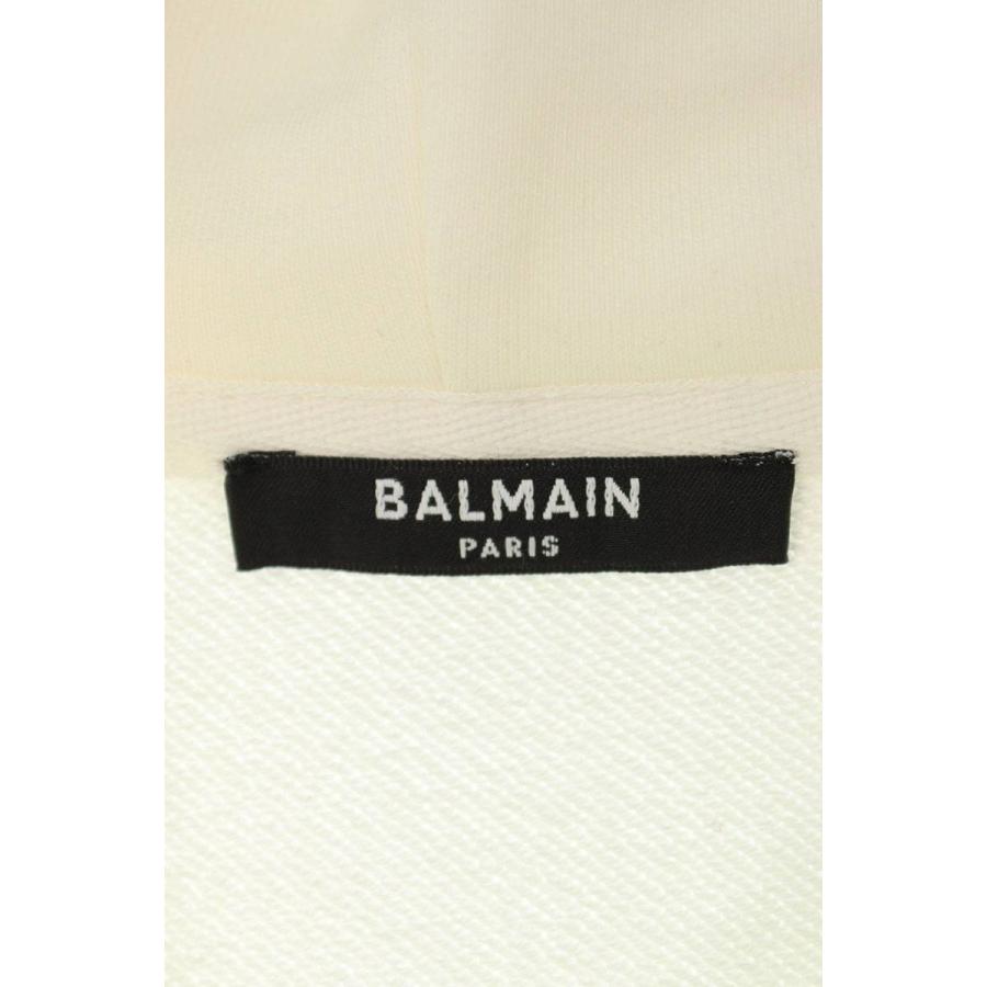 バルマン BALMAIN JX000B150 サイズ:M フロントロゴジップアップパーカー 中古 BS99｜rinkan｜03