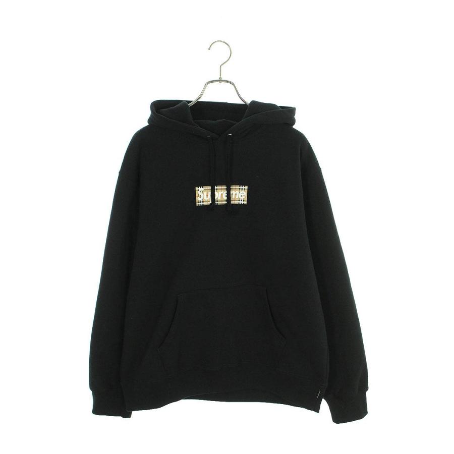 シュプリーム バーバリー パーカー Burberry Box Logo Hooded 