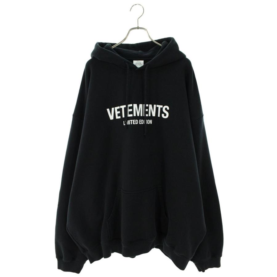 ヴェトモン サイズ:XL  24AW  UA65HD250B リミテッドエディションロゴパーカー 新古品 OM10 VETEMENTS（ヴェトモン） サイズ:XL 24AW UA65HD250B リミテッド
