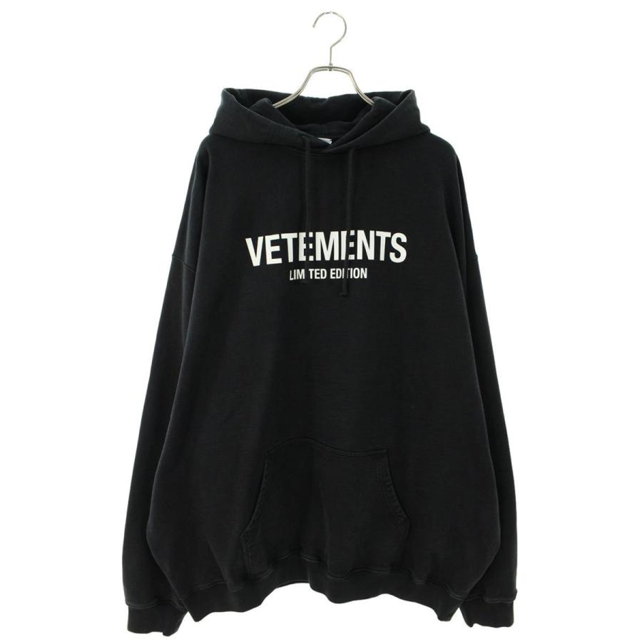 ヴェトモン サイズ:M  24AW  UA65HD250L リミテッドエディションロゴパーカー 新古品 OM10 VETEMENTS（ヴェトモン） サイズ:M 24AW UA65HD250L リミテッド